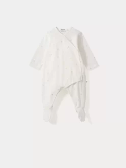 Newborn & Baby Bonpoint Onesies And Pajamas | Baby Surplice Pajamas Gold