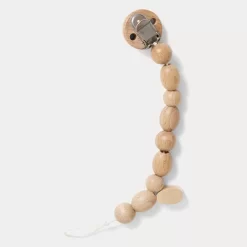 Newborn & Baby Bonpoint Childcare | Bacil Pacifier Clip Natural