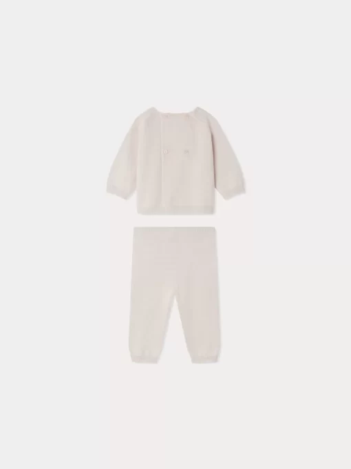 Newborn & Baby Bonpoint Sets And Jumpsuits | Bamba Outfit Powdered Rose