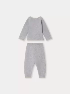 Newborn & Baby Bonpoint Sets And Jumpsuits | Bambini Set Gray Blue