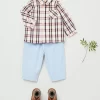 Newborn & Baby Bonpoint Bloomers, Shorts, And Pants | Bandy Pants Sea Blue