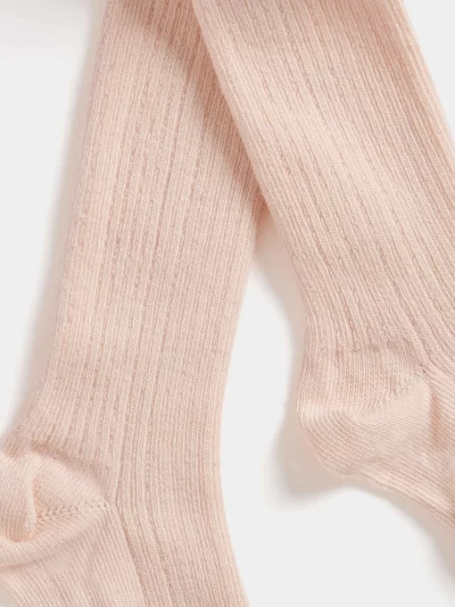 Newborn & Baby Bonpoint Leggings And Socks | Banny Tights Camellia Pink