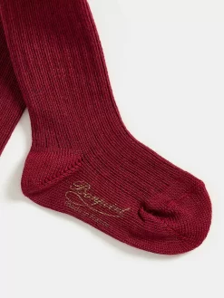 Newborn & Baby Bonpoint Leggings And Socks | Banny Tights Plum