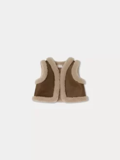 Newborn & Baby Bonpoint Outerwear | Barra Cardigan Chestnut