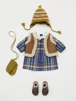 Newborn & Baby Bonpoint Outerwear | Barra Cardigan Chestnut