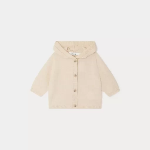 Newborn & Baby Bonpoint Sweaters And Cardigans | Barta Cardigan Natural