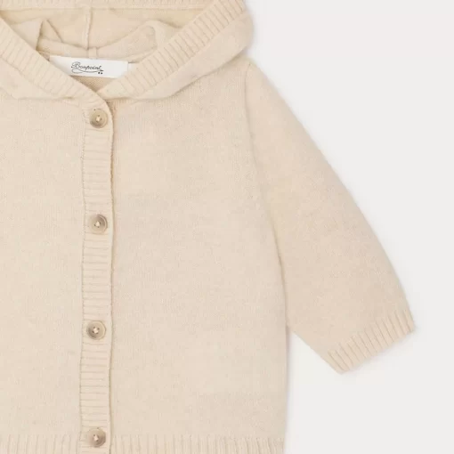 Newborn & Baby Bonpoint Sweaters And Cardigans | Barta Cardigan Natural