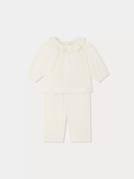 Newborn & Baby Bonpoint Onesies And Pajamas | Barulina Outfit Printed Gold