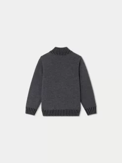 Child Bonpoint Cardigans And Sweaters | Berny Cardigan Slate Blue