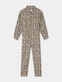Child Bonpoint Bottoms | Bertie Romper Beige