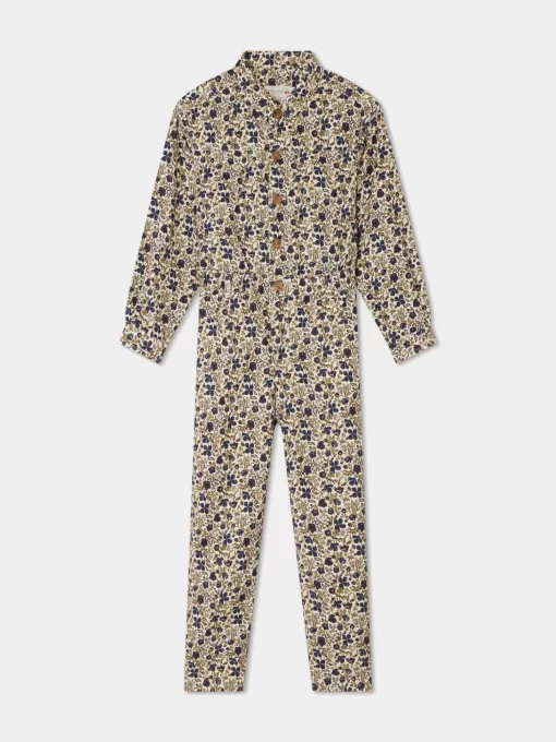 Child Bonpoint Bottoms | Bertie Romper Beige