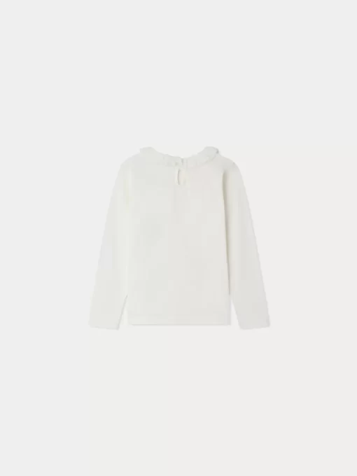 Child Bonpoint Tops | Bess T-Shirt Milk White
