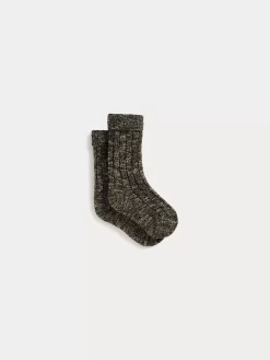 Newborn & Baby Bonpoint Leggings And Socks | Bethine Socks Heathered Grey