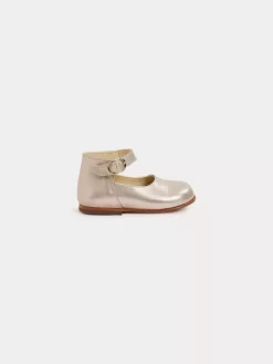 Newborn & Baby Bonpoint Shoes | Bijou First Steps Shoes Golden White