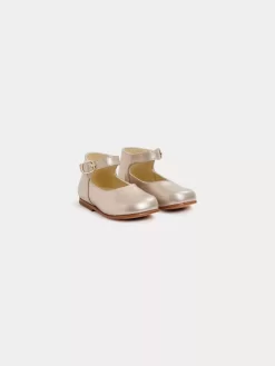 Newborn & Baby Bonpoint Shoes | Bijou First Steps Shoes Golden White