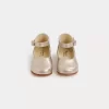 Newborn & Baby Bonpoint Shoes | Bijou First Steps Shoes Golden White