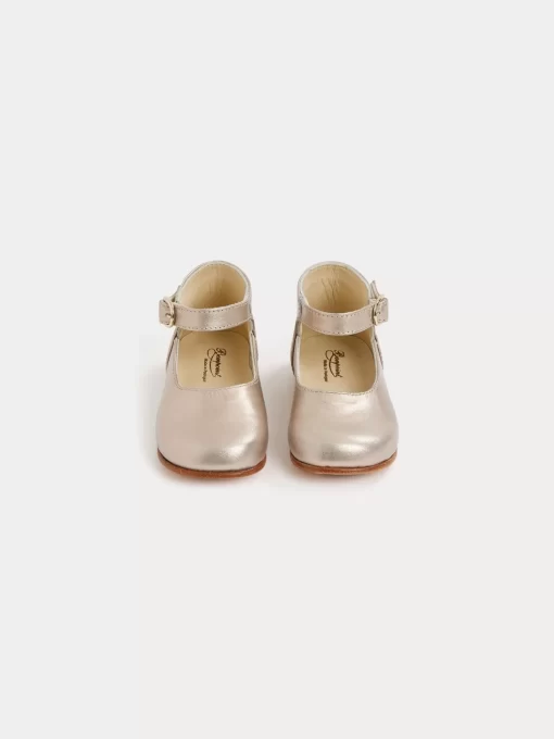Newborn & Baby Bonpoint Shoes | Bijou First Steps Shoes Golden White