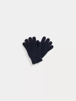 Child Bonpoint Accessories | Birk Gloves Navy