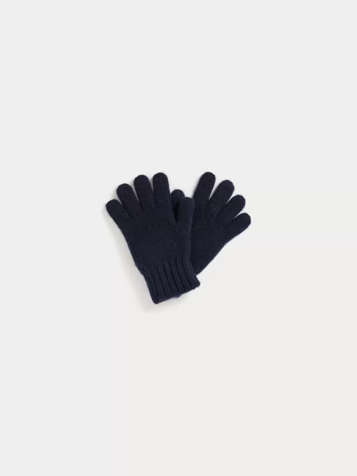 Child Bonpoint Accessories | Birk Gloves Navy
