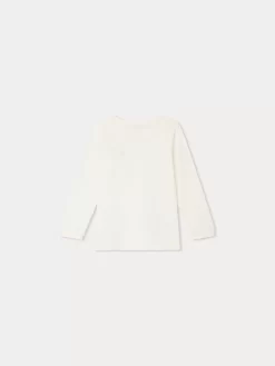 Child Bonpoint Tops | Blanca T-Shirt Milk White