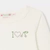 Child Bonpoint Tops | Blanca T-Shirt Milk White