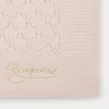 Newborn & Baby Bonpoint Childcare | Blanket With Openwork Pattern For Baby Pale Pink