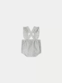 Newborn & Baby Bonpoint Pants, Bloomers, And Rompers | Bloomer A Bretelles Akissi Ciel