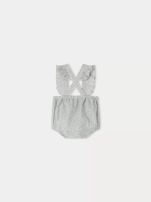 Newborn & Baby Bonpoint Pants, Bloomers, And Rompers | Bloomer A Bretelles Akissi Ciel