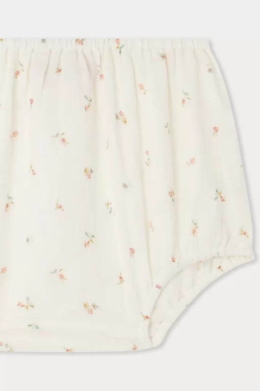 Newborn & Baby Bonpoint Bloomers, Shorts, And Pants | Bloomer Aki Blanc Naturel