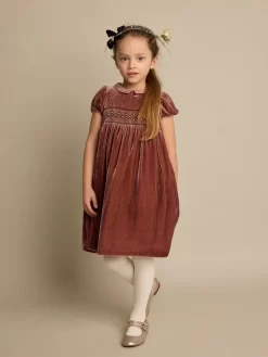 Child Bonpoint Dresses | Blossom Special Occasion Dress Terracotta