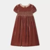 Child Bonpoint Dresses | Blossom Special Occasion Dress Terracotta