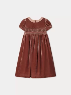 Child Bonpoint Dresses | Blossom Special Occasion Dress Terracotta