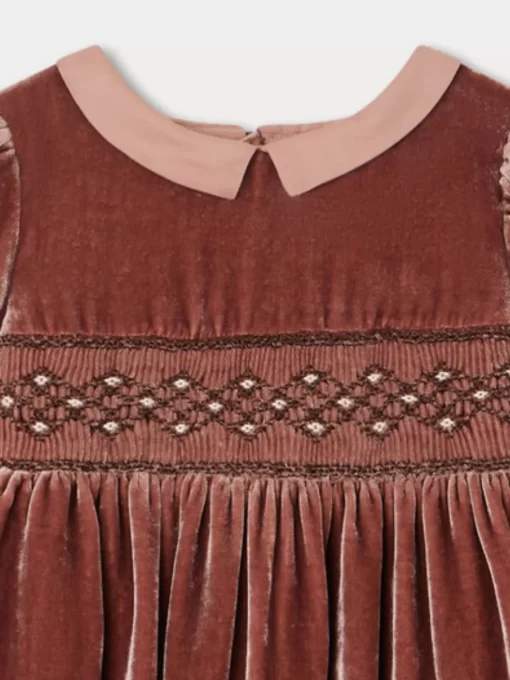 Child Bonpoint Dresses | Blossom Special Occasion Dress Terracotta
