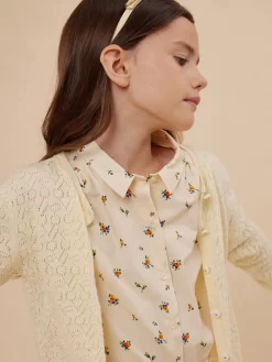 Child Bonpoint Tops | Blouse Adele Beige Rose
