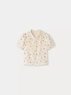 Child Bonpoint Tops | Blouse Adele Beige Rose