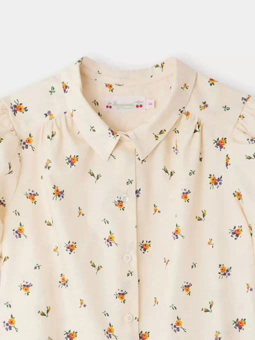 Child Bonpoint Tops | Blouse Adele Beige Rose