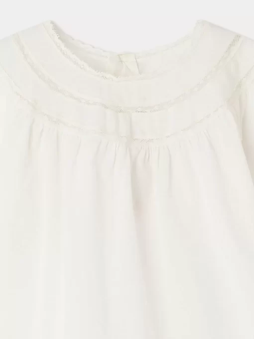 Newborn & Baby Bonpoint Tops | Blouse Felexi Blanc Lait