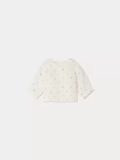 Newborn & Baby Bonpoint Tops | Blouse Ganiti Blanc Naturel