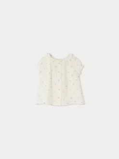Newborn & Baby Bonpoint Tops | Blouse Lara Blanc Naturel