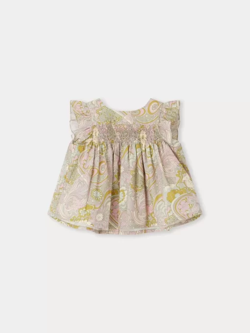 Newborn & Baby Bonpoint Tops | Blouse Naomie Violet
