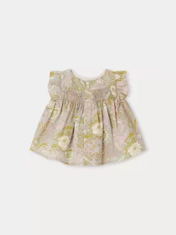Newborn & Baby Bonpoint Tops | Blouse Naomie Violet
