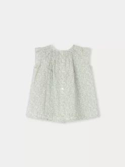 Newborn & Baby Bonpoint Tops | Blouse Narni Vert Intermediaire