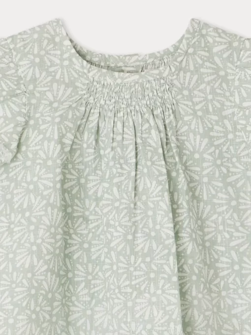 Newborn & Baby Bonpoint Tops | Blouse Narni Vert Intermediaire