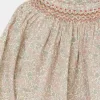 Newborn & Baby Bonpoint Tops | Blouse Smockee Griotte Fleurs Rose