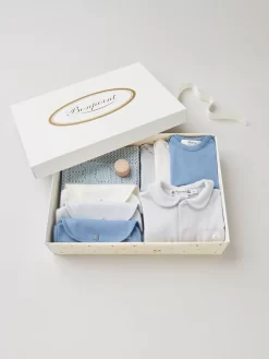 Newborn & Baby Bonpoint Childcare | Blue Daytime Set
