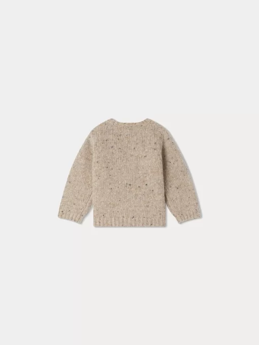 Newborn & Baby Bonpoint Sweaters And Cardigans | Blumaro Sweater Mottled Grey