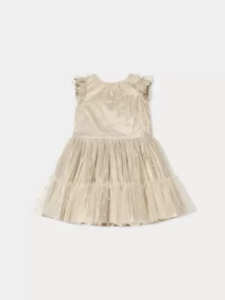 Child Bonpoint Dresses | Bonheur Dress Gold