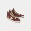 Child Bonpoint Shoes | & Golden Goose Francy High-Top Sneakers Plum