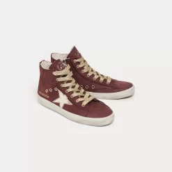 Child Bonpoint Shoes | & Golden Goose Francy High-Top Sneakers Plum