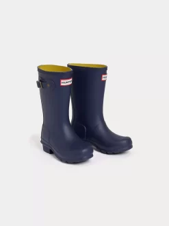 Child Bonpoint Shoes | X Hunter Rubber Boots Navy